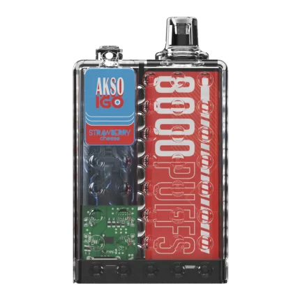 AKSO IGO 8000 Puffs Disposable - Strawberry Cheese
